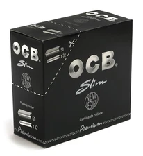 1 box OCB Slim King Size Rolling paper - 1600 papers