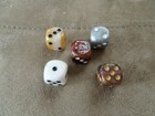 Bigfootie Dice Set Six Sided set of 5