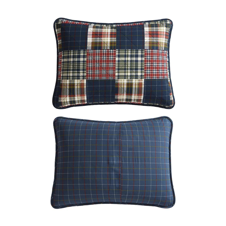 - Juego de edredón king, ropa de cama reversible de algodón con fundas a juego, ligero... Foto 4 de 4