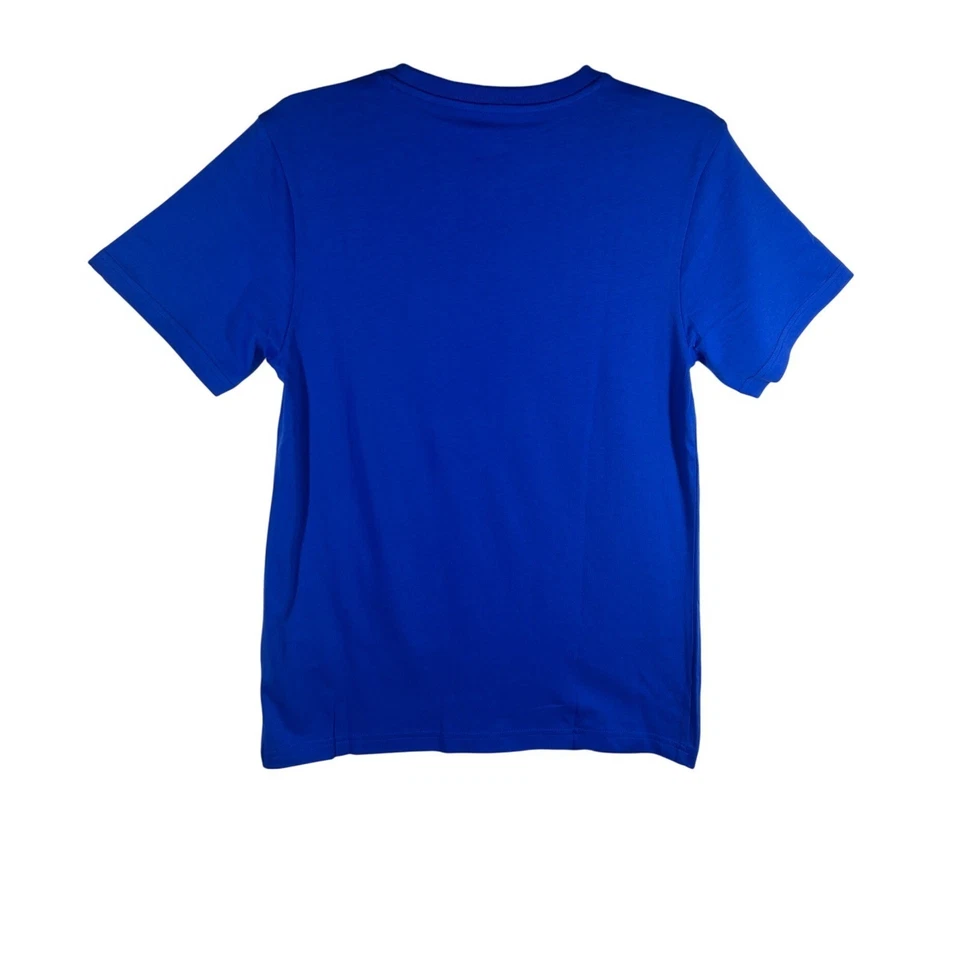 Adidas Originals Trefoil Tee Youth Size Large Kids Blue T Shirt NEW - Image 2 of 4