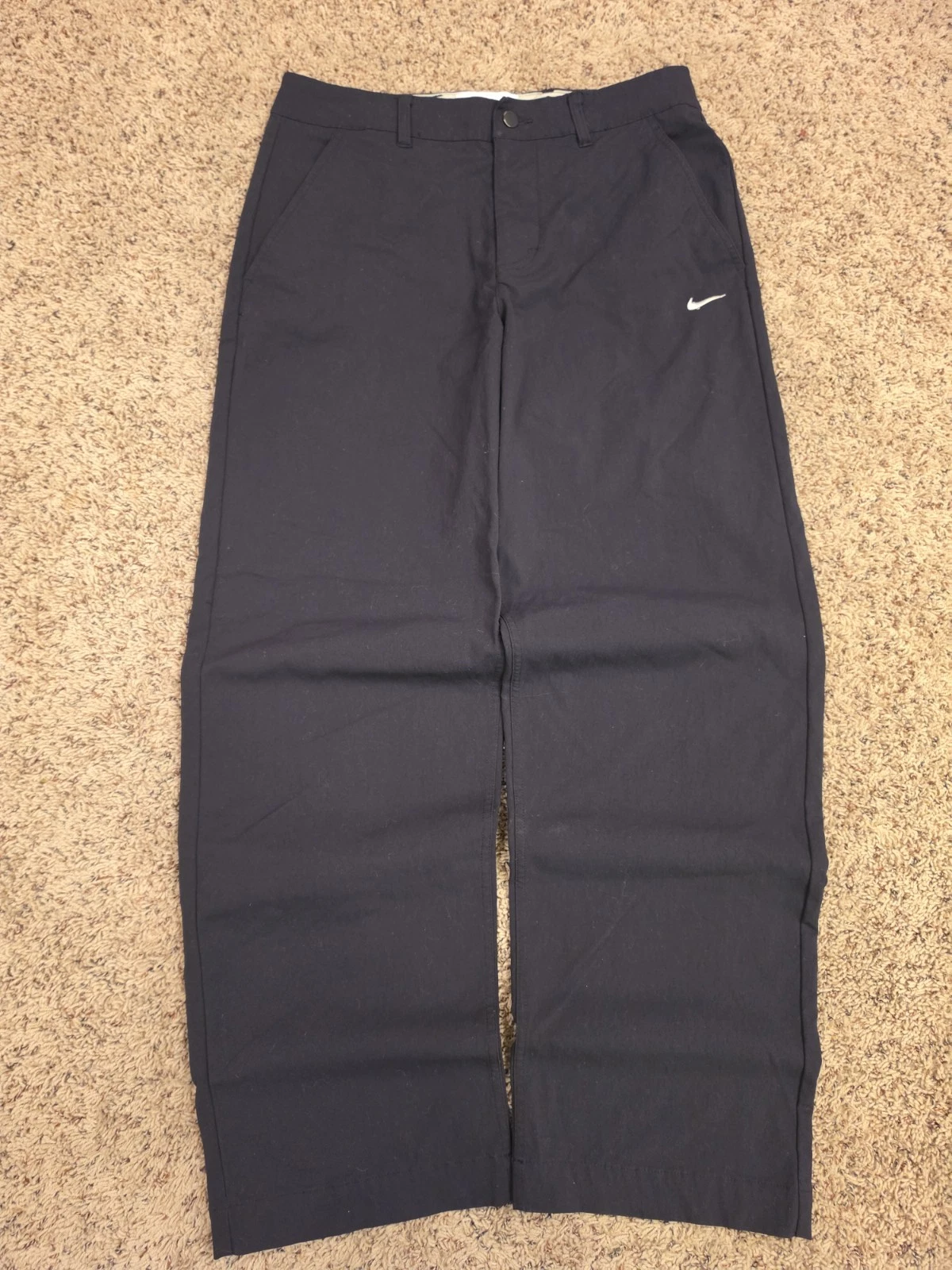Nike SB El Chino Pants Loose Fit Stretch Black DV9036-010 Sz 32 fits 33x31 Skate