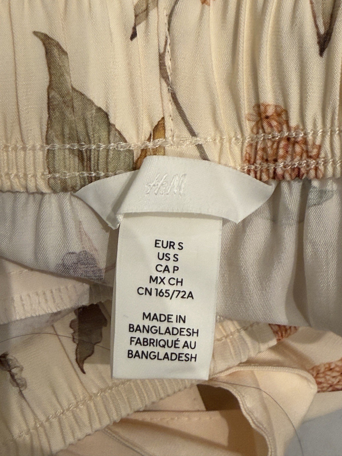 H&M Women's Wide-Leg Pants Floral Size S ❤️‍🔥Ready To Ship❤️‍🔥 thumbnail 6