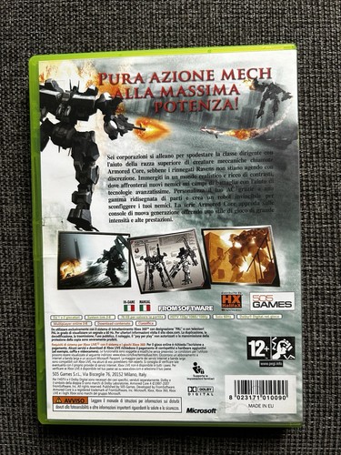 ๐ฎ๐น Armored Core 4 โ Xbox 360 (PAL, 505 Games) - Foto 2 di 4