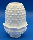 VTG Fenton Fairy Light Lamp Hobnail Milk Glass 4.5” Read More Cottagecore