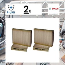 2x ORIGINAL® Bosch Filter, Innenraumluft für Citroën C3 II C4 CACTUS C3