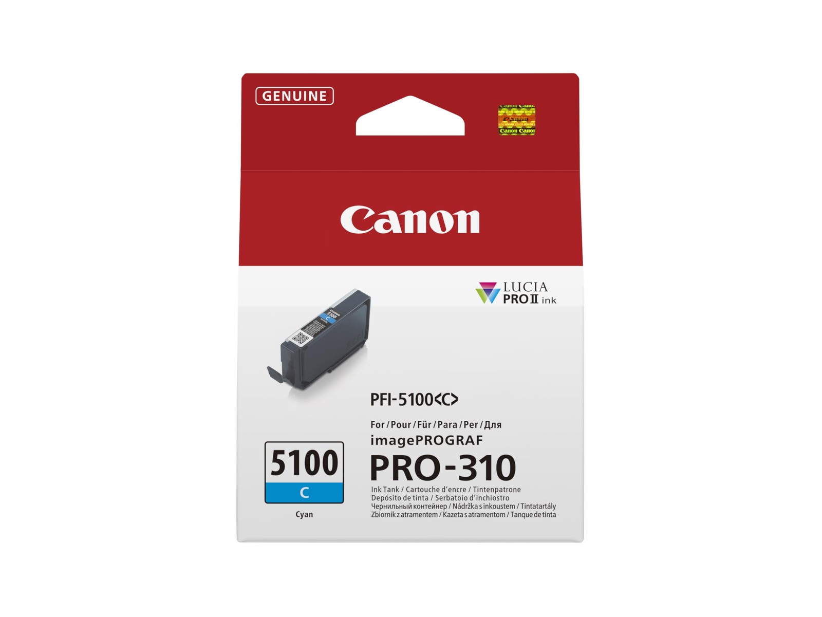 Canon PFI-5100 Ink Tank Cyan 6890₽