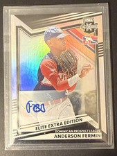 2022 Panini Elite Extra Edition - Anderson Fermin #179 Signatures (AU, RC)