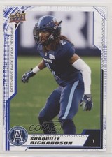 2020 Upper Deck CFL Blue Shaquille Richardson #115
