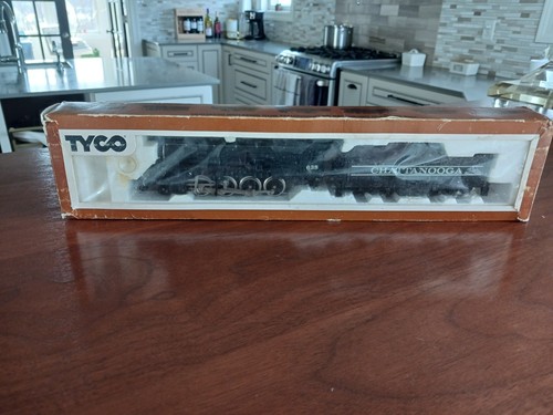 TYCO HO 638 LOCOMOTIVE ENGINE & CHATTANOOGA TENDER UNTESTED TRAIN & BOX Vintage - Picture 13 of 17