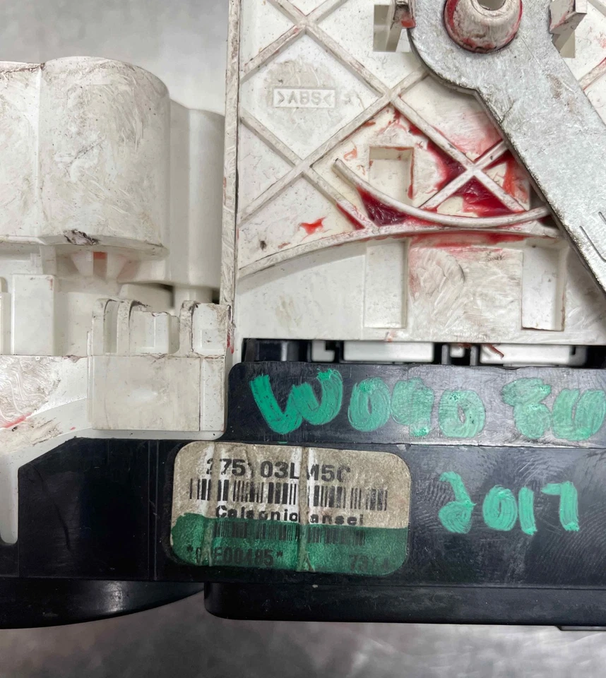 2017 Nissan Nv200 Heater Ac Climate Temp Control Panel Manual S 275103LM5C 13-21 - Image 4 of 4