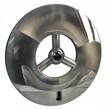 Ruota in carbonio 700C 3 razze profondità 180 mm per pista strada TT bici set ruote tubeless