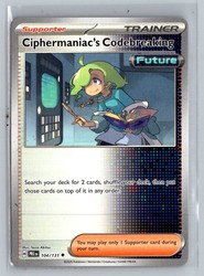 Ciphermaniac's Codebreaking 104/131 Prismatic Evolutions