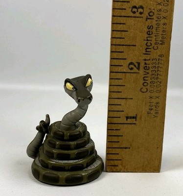 Vintage PVC Kaa 2'' Figure Disney Jungle Book Snake 
