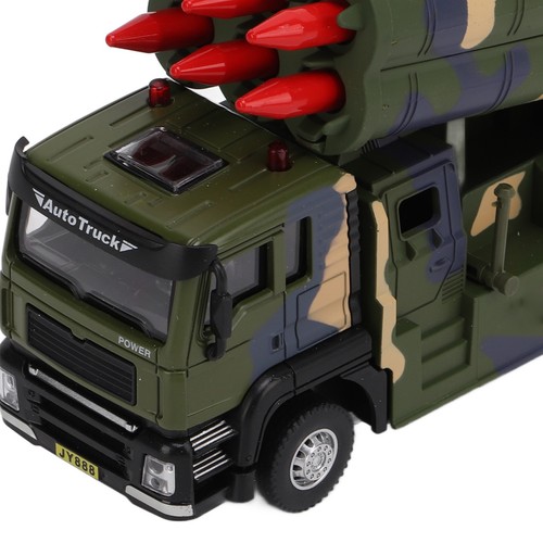 1/50 Militärraketen-Fahrzeug-Modell-Legierung Ziehen Zurück Raketen-Auto- SA - Bild 11 von 24
