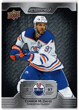 2023-24 Upper Deck Engrained Ebony CONNOR McDAVID #1 #38/49 Edmonton Oilers UD