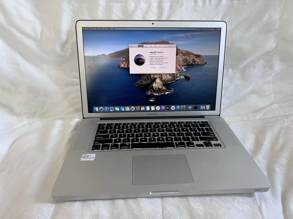 2012 Apple MacBook Pro 15.4 Inch Laptops for sale - eBay
