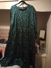 Green Leopard Print Maxi Dress