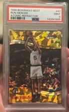1998-99 Bowman’s Best Ron Mercer Atomic Refractor /100 PSA 9 💎Pop 3 None Higher