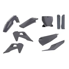 Polisport MX Plastic Kit for Husqvarna TE & FE (2020–2023) Motocross, Nardo Grey