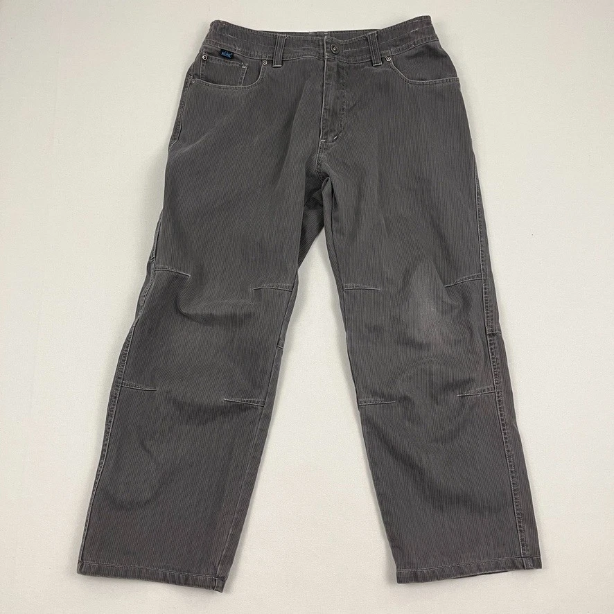 Kuhl Pants Mens 32 x 27 Straight Gray Leg Hiking Climbing Outdoors Gorpcore