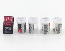 (Set of 5) ER8 Spring Collets, 1/8", 1/16", 1/32"