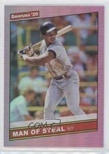 2020 Panini Donruss Retro 1986 Variations Holo Pink Rickey Henderson HOF 0jp9