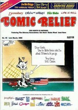 Comic Relief (magazine) #49 VF/NM; Page One | w/Bag+Board