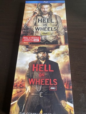 Hell On Wheels - The Complete First & Second Seasons (Blu-ray, 2012) Brand New