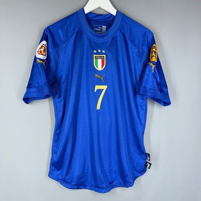PUMA イタリア代表　2004 ユーロ　ホームユニフォーム　長袖　デルピエロ ITALY NATIONAL TEAM 2004 2005 EURO FOOTBALL SHIRT HOME JERSEY #7