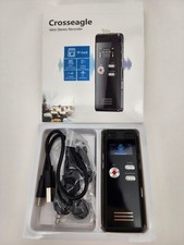 Crosseagle Mini Stereo Recorder For Classrooms Or Public - 64GB Tested