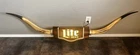 Rare Vintage Miller Lite Beer Longhorn Bar/ Man Cave Sign- Over 6 ft Wide