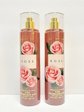 Bath  Body Works Rose Body Mist Pack of 2 Brand New 8 fl oz