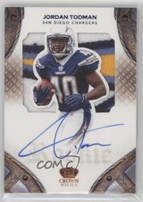 2011 Crown Royale Rookie Silhouette Signatures Blue /50 Jordan Todman Auto 0a4v