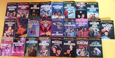 25 Star Trek Buch Bücher TB Science Fiction Romane Roman Konvolut