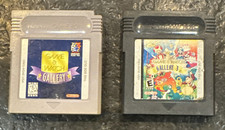Nintendo Gameboy Game and Watch-Gallery + Gallery 3 (2 Game Cartridges)!