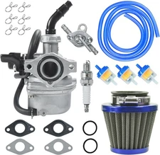 PZ19 Carburetor Carb Air Filter Fuel Line Kit for 50cc 70cc 90cc 110cc 125cc Tao