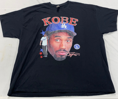 Kobe Bryant Los Angeles Dodgers T-shirt 3XL Black LA Baseball