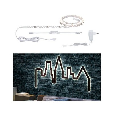 Paulmann Function FlexLED 3D Set 1,5m Warmweiß 5W 230V/12V 6VA Weiß