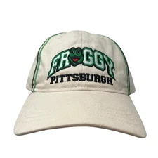 Froggy Pittsburgh Country Music FM Radio Station Strapback Dad Hat Cap Spell Out