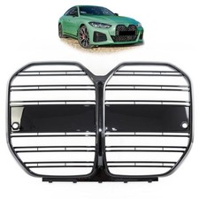 Sport Doppelsteg Kühlergrill Schwarz Glanz ohne ACC passend für BMW 4er G26 Gran