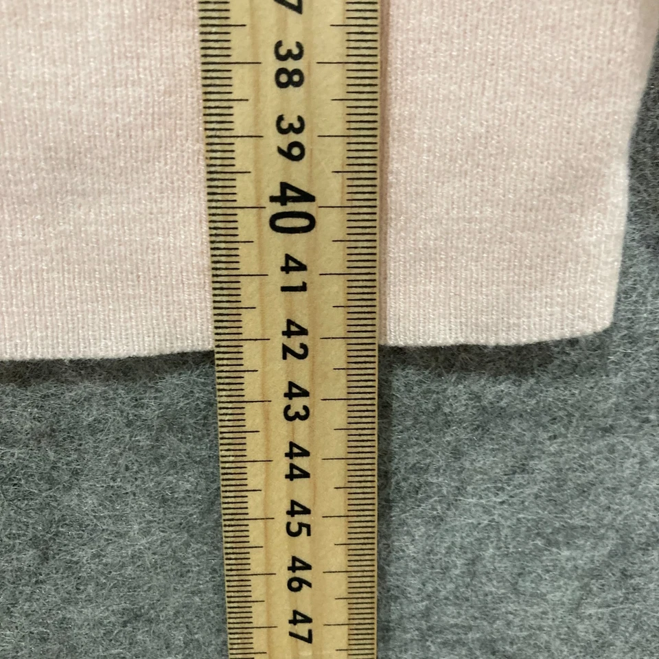 Cotton On Top Womens Size Medium Pink Knit Off Shoulder Long Sleeve Crop 46603 - Image 4 of 4