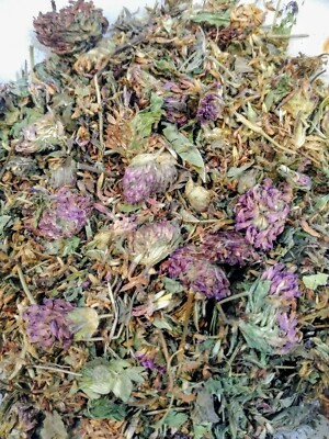  Red Clover Whole Dried Tops (Trifolium Pratense) 1oz,  Organic
