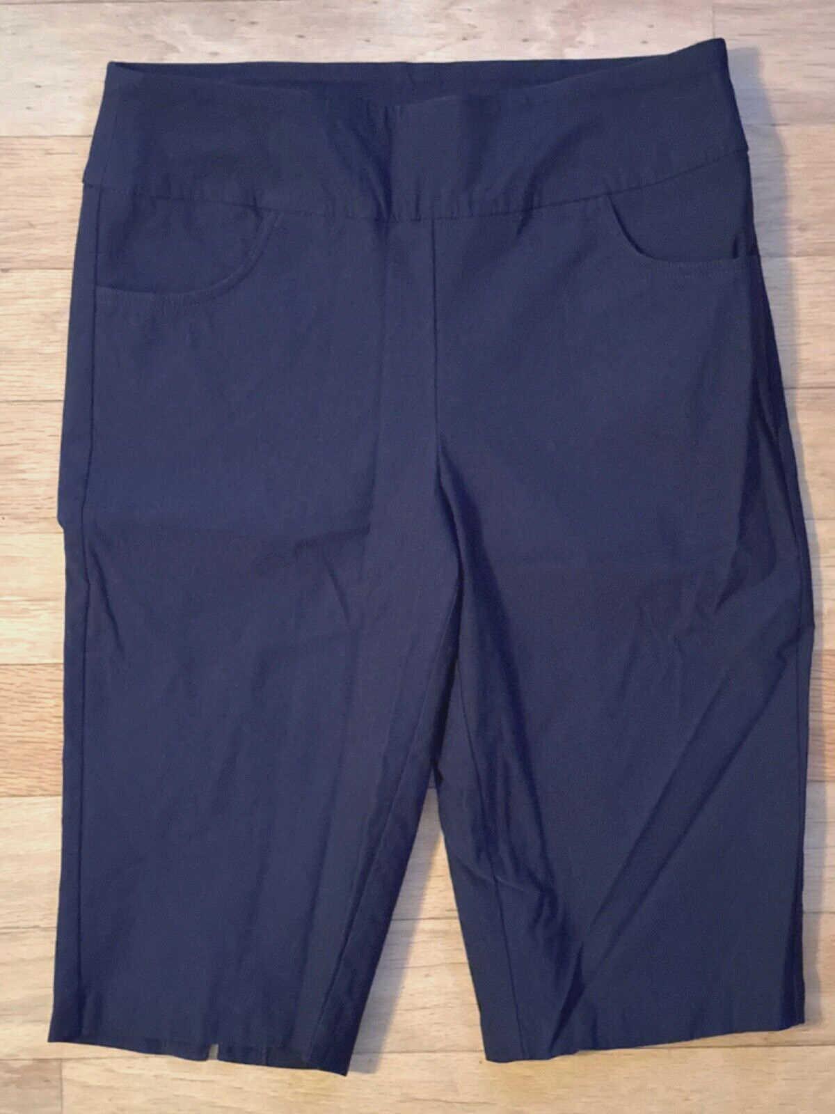 FILA Bermuda neri elasticizzati Coconut Row Palm Beach taglia 8