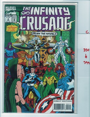 Infinity Crusade #2 VF 1993 Marvel Thanos Gauntlet Avengers Endgame c350399