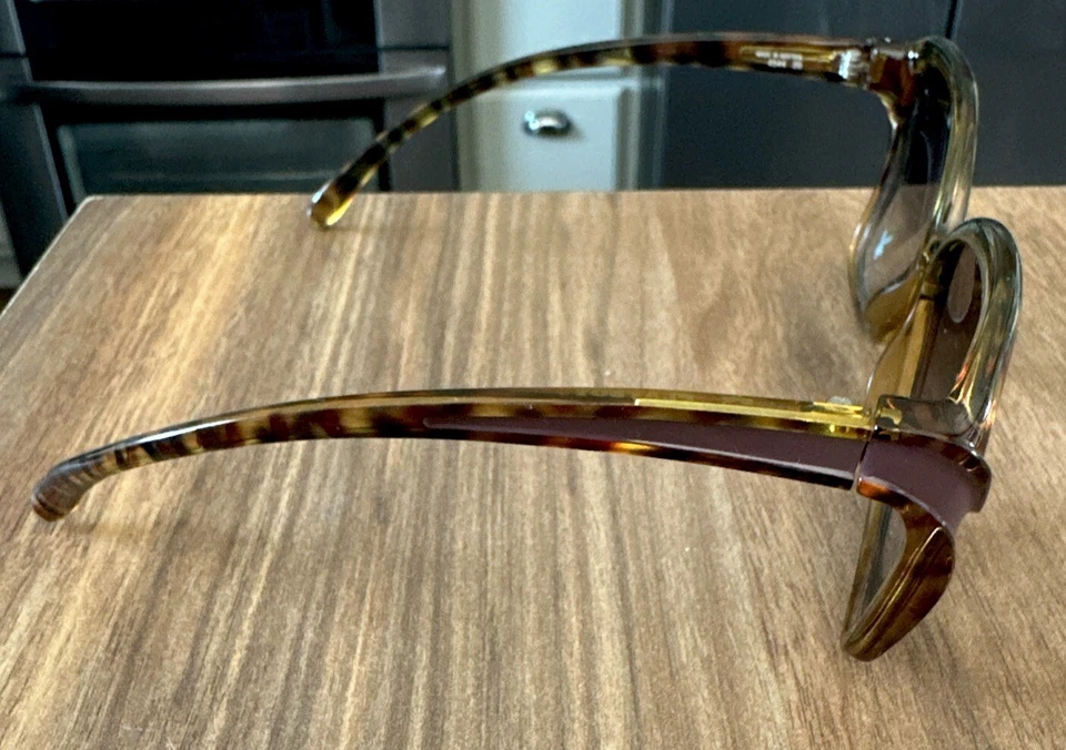 Vintage Playboy Tortoise Sunglasses 4544 20 Made In Austria + case - Image 3 of 4