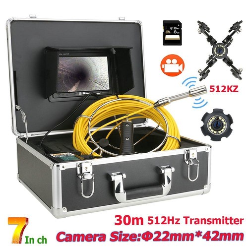Cámara de video para inspección de tuberías endoscopio IP68 HD drenaje tubería de alcantarillado industrial - Imagen 13 de 15