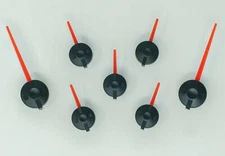 Speedometer Gauge Cluster Custom Needles 2003 to 2006 GM Red Pointer Black Hub