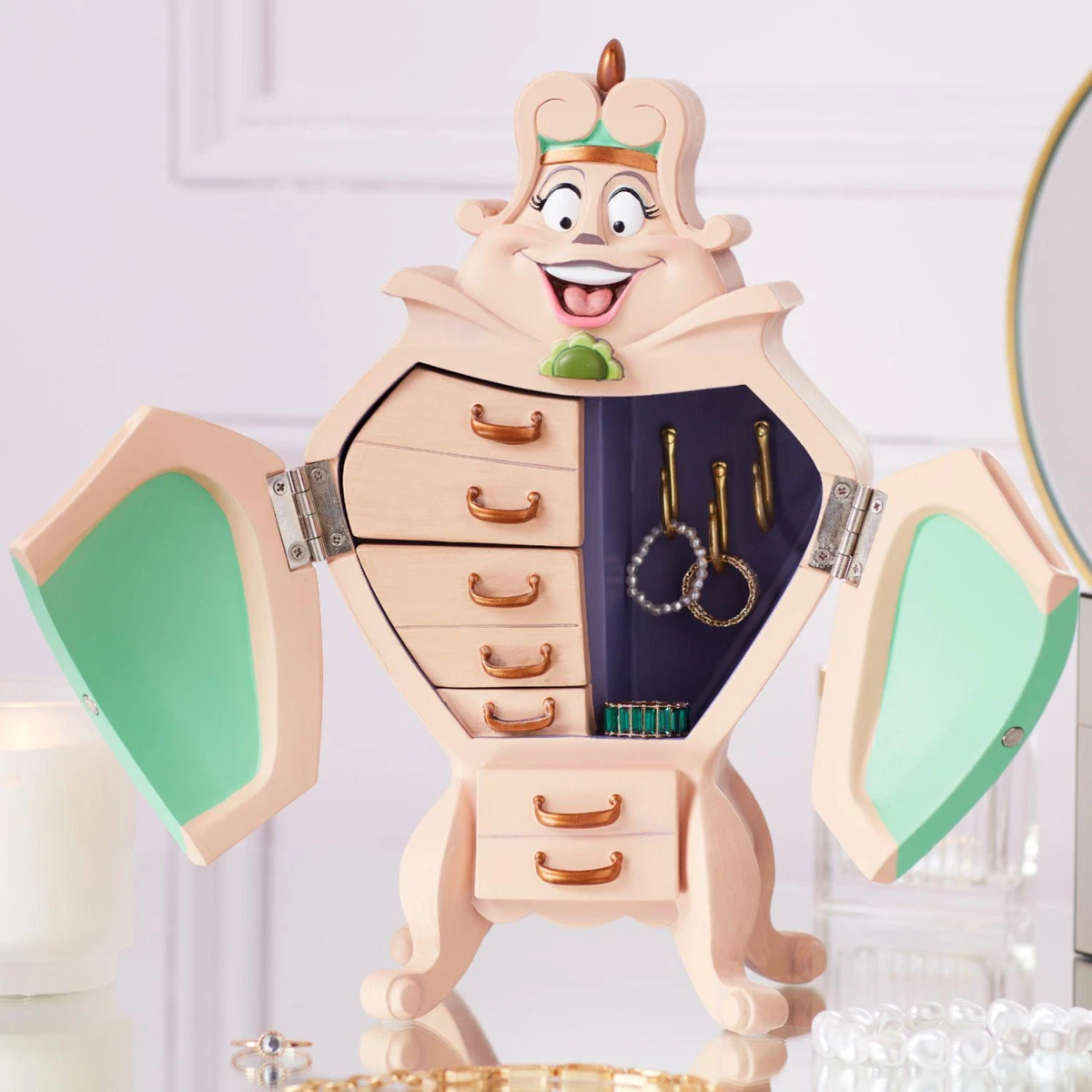 Beauty And The Beast Jewelry Box Disney Store Cheap Sale innoem.eng