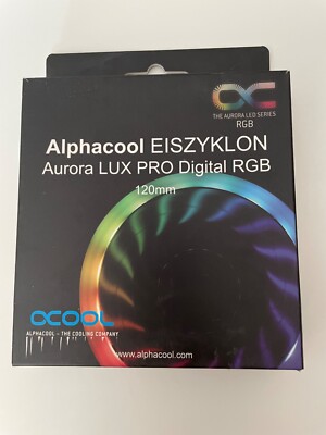 Alphacool Eiszyklon Aurora LUX PRO 120mm Fan Digital RGB