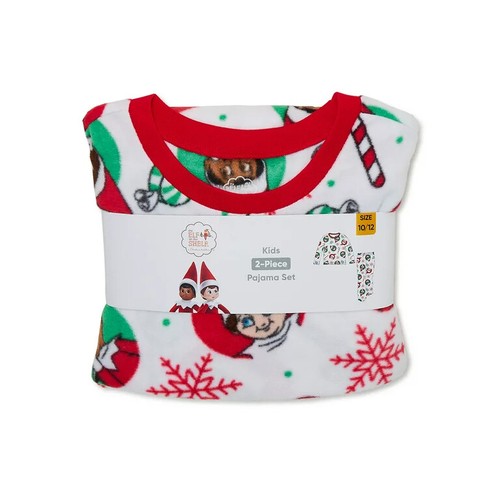Elf on the Shelf Christmas Holiday Baby and Kids Unisex 1 or 2 Piece Pajamas - Picture 4 of 10